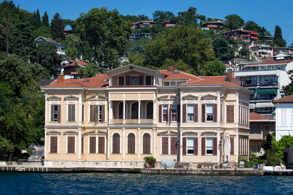 building in istanbul city, turkey