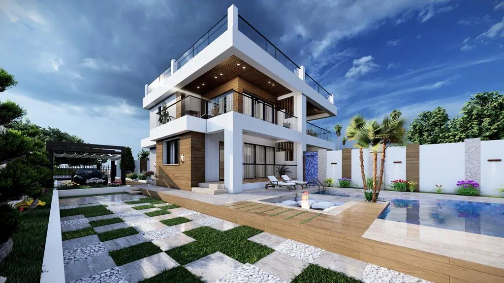 Sea View Villas For Sale In Esentepe