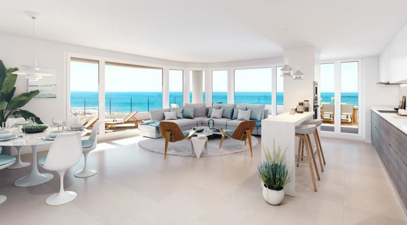 Sea View Penthouses In Valencia