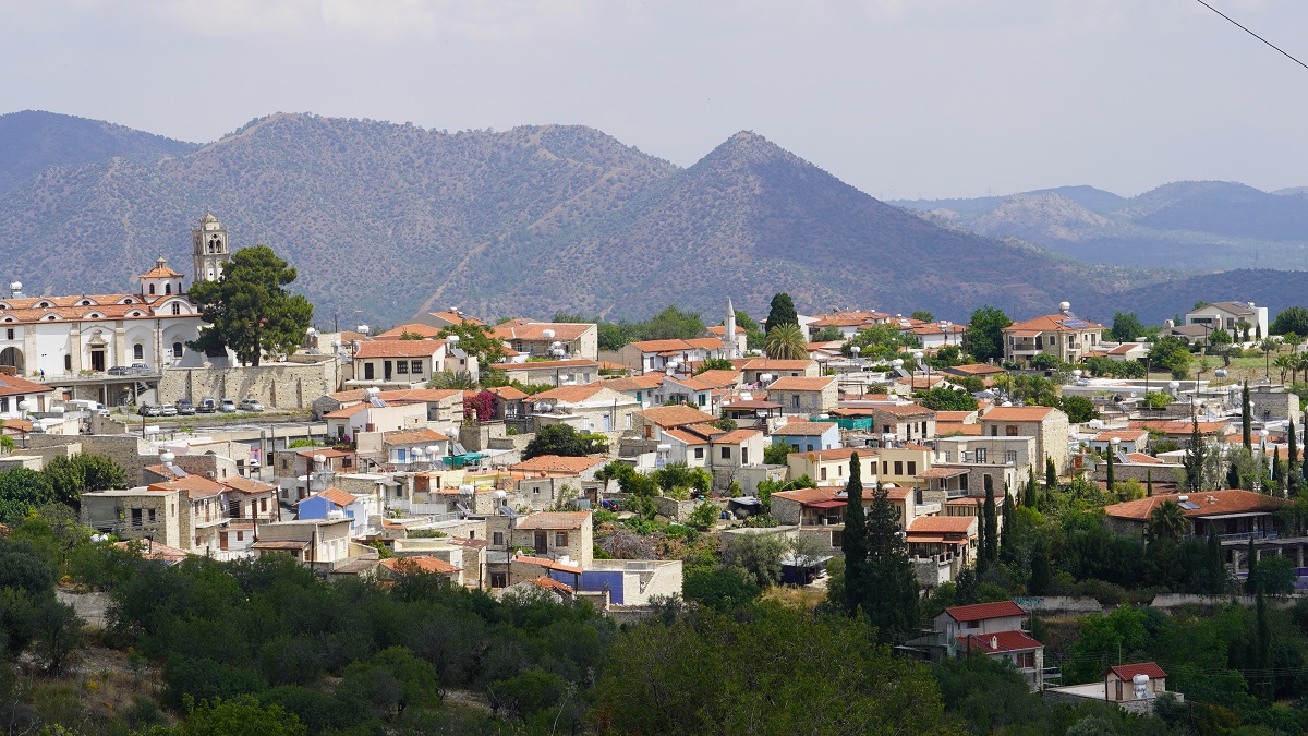 lefkara city in the mountains cyprus
