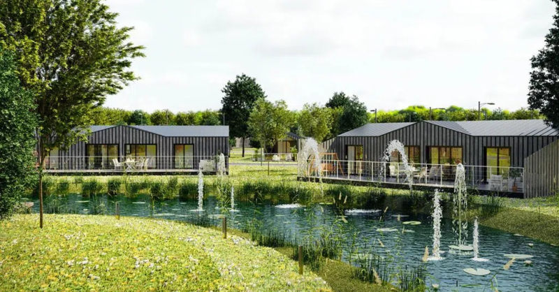 eco lodges in england