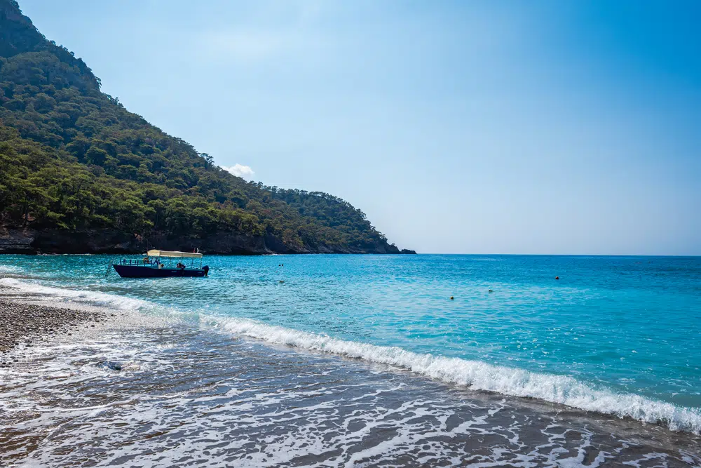 kabak beach in fethiye