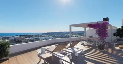 Sea View Penthouses For Sale In Estepona